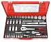 Produkt-Bild: KS Tools 917.4052 0,6 cm (0,25 Zoll)+1,3 cm (0,5 Zoll) STECKNUSS-SATZ 52tlg.
