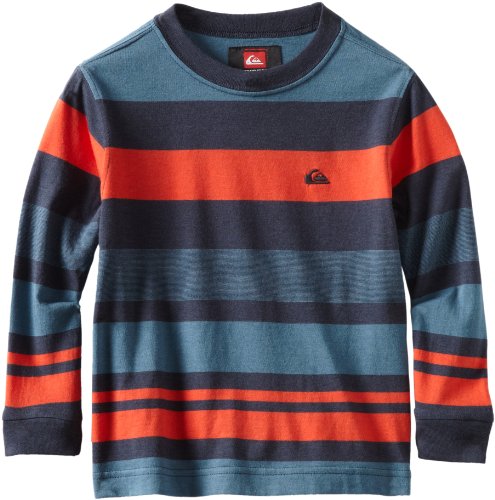Quiksilver Boys 2-7 Reasoner Knit Shirt, Navy, Small