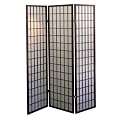 3-Panel Room Divider- Cherry