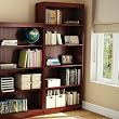 South Shore Axess Collection 5-Shelf Bookcase, Royal Cherry