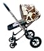 Bonne Bonnets Custom Canopy For Bugaboo Strollers, Sand Dreams