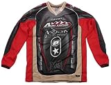 Avalanche Men's Paintball Jersey - Black / Red