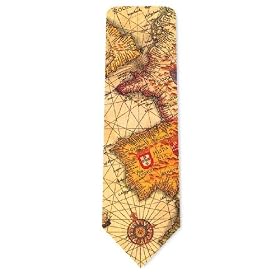 WORLD MAP Silk Necktie Gift Tie