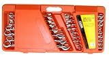 Blackspur Extra Long Combination Spanner Set - 16 Pieces BB-WR510