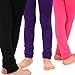 Naartjie Kids Girls Fleece Inner Brushed Leggings 3 Pack