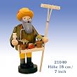 Christmas Smoker - Gardener (18cm / 7 in)