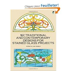 162 Traditional and Contemporary Designs for Stained Glass Projects