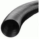 Jet JW1032 4-Inch x 20-Foot Black Dust Collection Hose
