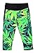 COCOLEGGINGS Womens 3D Digital Print Workout Running Capri Pants Crop Leggings