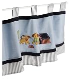 Sumersault Playful Puppies Valance