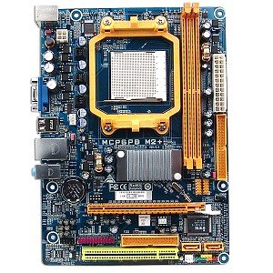 Biostar DDR2 NVIDIA Micro ATX AMD Motherboard MCP6P M2+