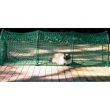 Kittywalk Outdoor Net Cat Enclosure for Decks, Patios, Balconies