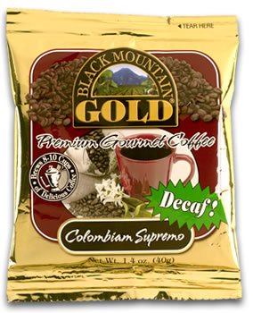Decaf Colombian Supremo – Decaf Ground Coffee for 1 Pot