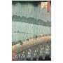 (24x36) Utagawa Hiroshige Sudden Shower Art Print Poster