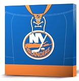 NHL New York Islanders Dark Jersey Canvas Print (20 x 20)
