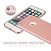 iPhone 7 Case, AnsTOP [Thin Fit] Premium Matte Finish [Rose Gold] [Chrome Rose Gold] Excellent Grip Solid Protective Case for iPhone 7 (2016)