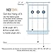 NICETOWN Living Room Sheer Curtains - Home Fashion Grommet Top Solid Voile Panels for Patio Door(1 Pair, W54 x L84, Cream Beige)