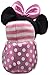 Josmo Character Shoes Girl's Disney Minnie Head Slipper-K, Pink/White Polka Dots, 7 M US Toddler