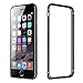 iPhone 6 Case Aluminum Frame, Slicoo Metal Aluminum Alloy Frame, Armor Metal Buckle Slim Case with Soft Inside for iPhone 6 (4.7 inch) Black