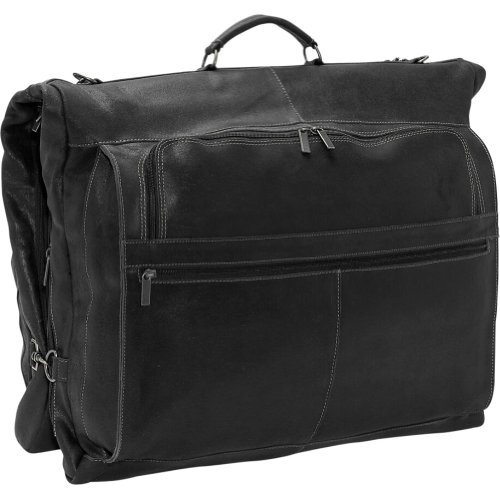 David King & Co. Distressed Leather Garment Bag All Travel Bag