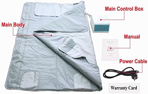 SteamSun Sauna Blanket Far Infrared FIR Sauna Blanket 3 Zones Weight Lose Spa Detox 4019b Slimming Machine