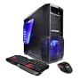 CYBERPOWERPC Gamer Aqua GLC2160 with Intel i7-3770K CPU, 8GB DDR3, NVIDIA GTX650 1GB, 1TB HDD, 12x Blu-Ray Player Combo and Win 8 64-Bit (Blue/Black)