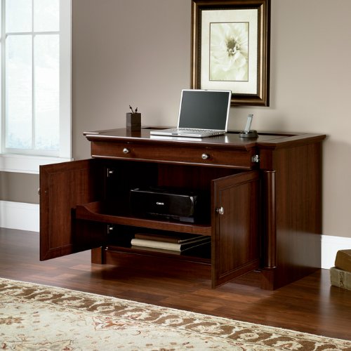 Palladia Laptop Credenza Compact Size Select Cherry