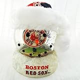 Forever Collectibles Boston Red Sox Official MLB Collectible Snowman Water Globe
