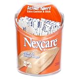 3M Nexcare Active Extra Cushion, 3 sizes 36-count boxes (pack of 6)