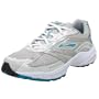 Brooks Little Kid/Big Kid Adrenaline GTS Sneaker,Cloud/Pearl White/Turquoise/Silver,1 M US Little Kid