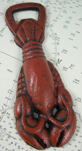 Unique Cast Iron Lobster Bottle Opener