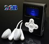 Kar@Kas *Mini-Musik-Player 2GB -Farbe Schwarz *Farb-Display -*USB