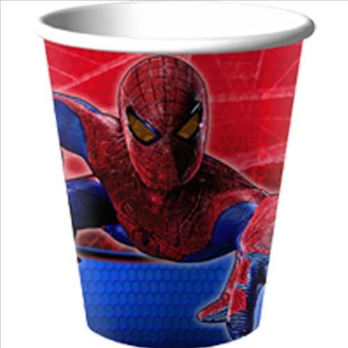 The Amazing Spider Man 9oz Cups : package of 8