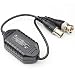 ANHAN Security Camera Ground Loop Isolator, BNC Male to Female Coaxial Video Ground Loop Isolator CCTV Balun 1 Pack