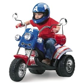 FAMOSA Captain America Chopper 6v Ride On Trike