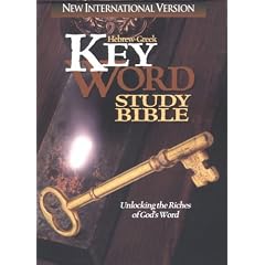 Bib the Hebrew-Greek Key Study Bible  Niv Bonded Black Lthr. Indexed