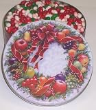 Review Scott's Cakes  / Scott's Cakes Jelly Belly Christmas Mix Jelly Beans in a Christmas Wreath Tin
