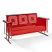Crosley Furniture Bates Loveseat Glider - Red