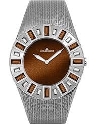 Jacques Lemans Womens 1-1585K Cannes Analog with Swarovski Elements Watch