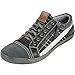 Alpine Swiss Mens Valon Suede Trim Low Top Fashion Sneakers