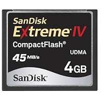 SanDisk SDCFX4-4096 4GB Extreme IV CompactFlash Card SanDisk SDCFX4-4096 4GB Extreme IV CompactFlash Card