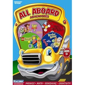 All Aboard Adventures (Toy Story 2, More Bugs in Boxes, Lego Island 2, Reader Rabbit Phonics)