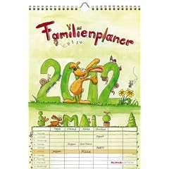 Familienplaner 2012. Kalender 23,7 x 34 cm mit Ringbindung, 6 Spalten, inkl. Ferienterminen