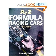 A-Z of Formula Racing Cars