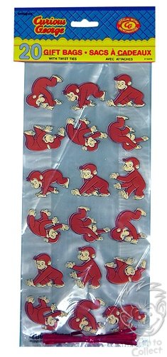 Buy Curious George – Movie Party Supplies – Cello bags