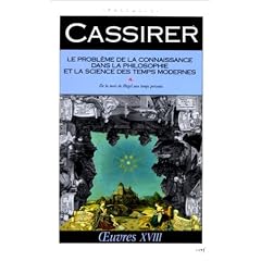 Le probl�me de la connaissance dans la philosophie et la science des temps modernes