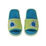 Aquatopia Cosy Cuddles Embroidered Whale Open Toe Slippers (4-5 Years)