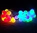 4M 40 LED Ball Styled String Lights Battery Operated for Christmas, Partys, Wedding, New Year Decorations, etc. (Multi-color)