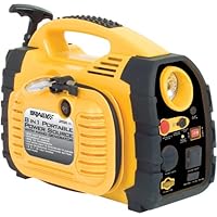 Rally 7471 Portable 8 in 1 Power Source and Jumpstart Unit with Hand Generator