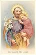 Saint Joseph (San Jose) Religious Postcard - 4x6